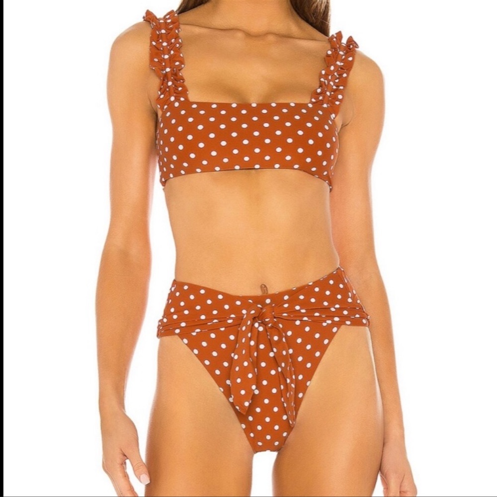 Weworewhat bikini set- top (S) & bottom (S)